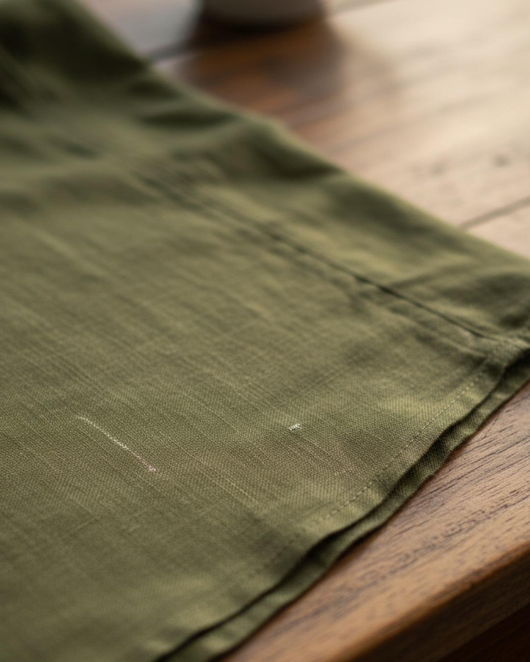Pehanoge Olive Linen Shirt | Collector's Edition Linen Collection - Image 5