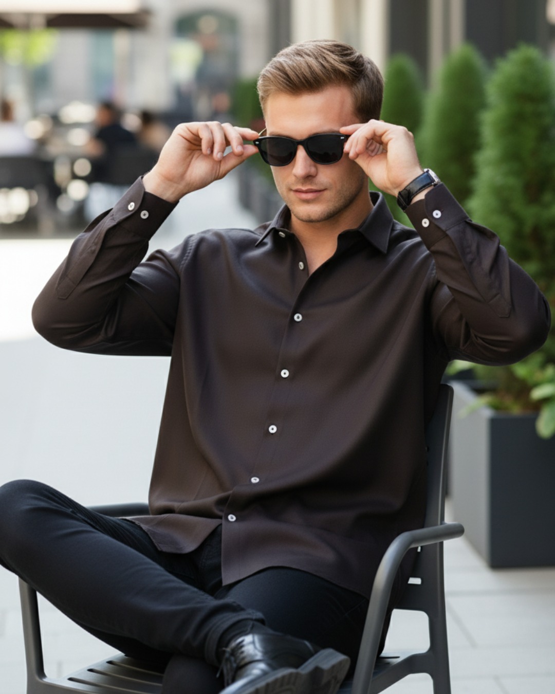 Pehanoge Dark Mocha Old Money Collector's Edition Shirt - Image 5