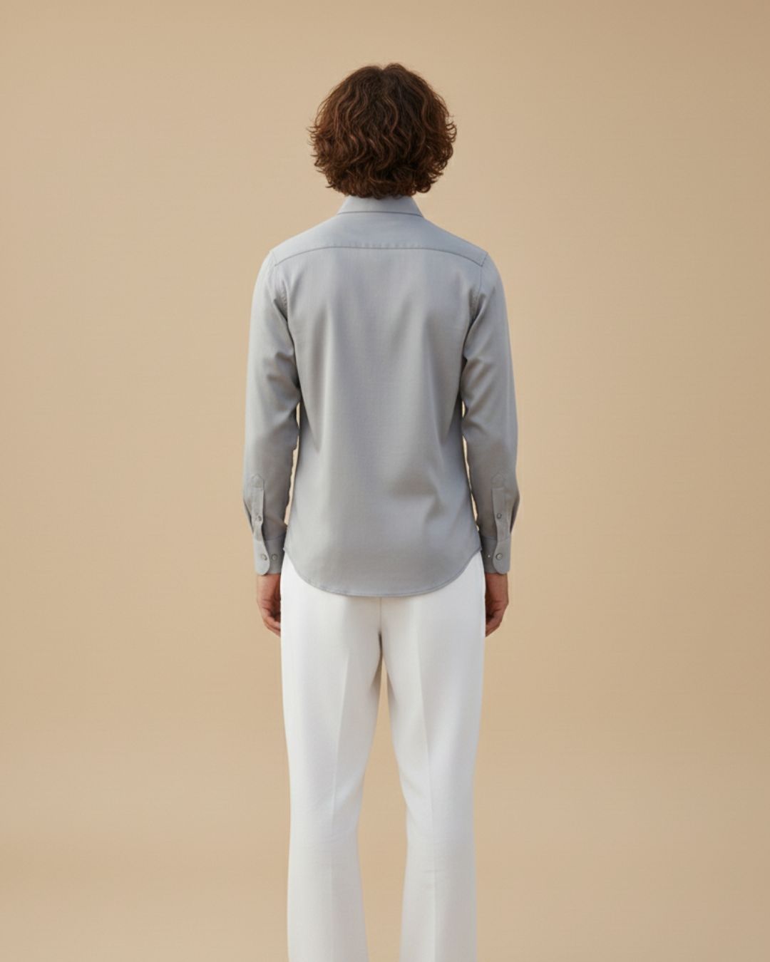 Pehanoge Papilion Embroidered Giza Cotton Shirt | Signature Embroidery Collection - Image 5