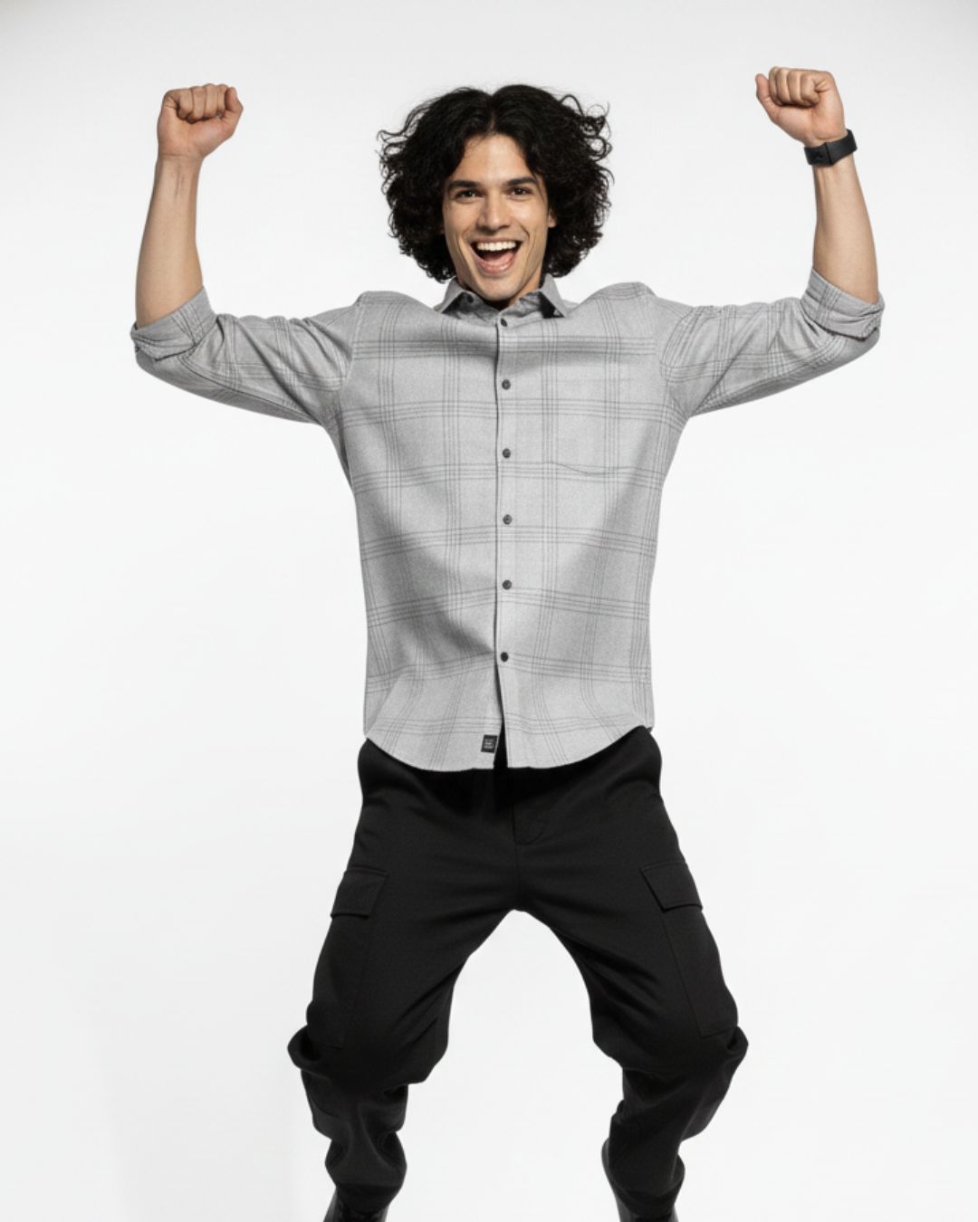 Ashwood Grid Brushed Cotton Shirt | The Winter Arc Shirts Collection | Pehanoge - Image 5