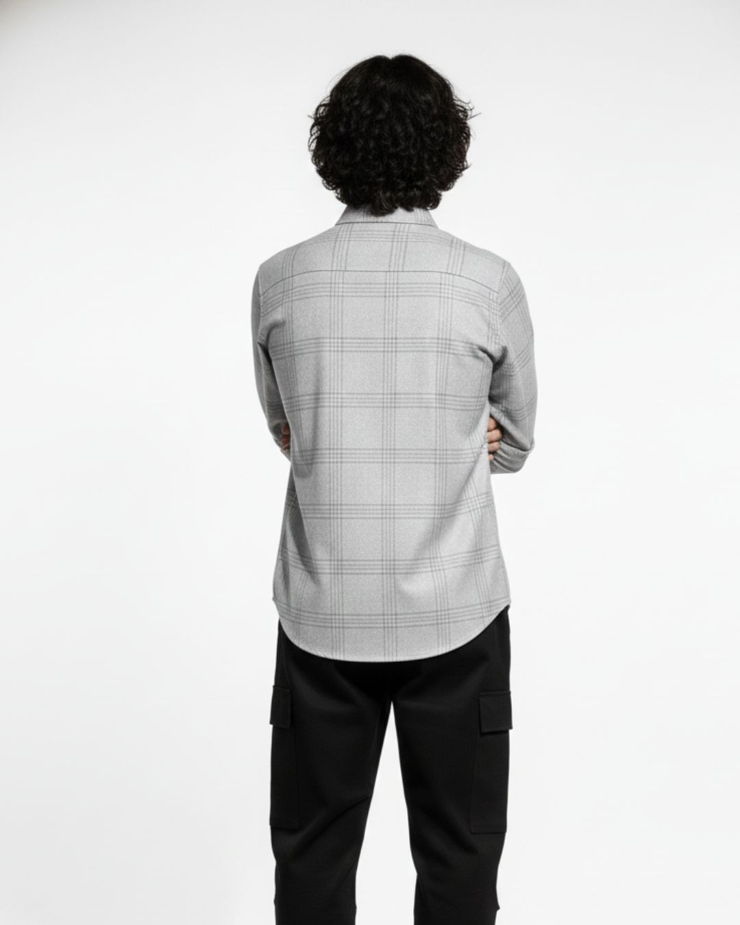 Ashwood Grid Brushed Cotton Shirt | The Winter Arc Shirts Collection | Pehanoge - Image 4