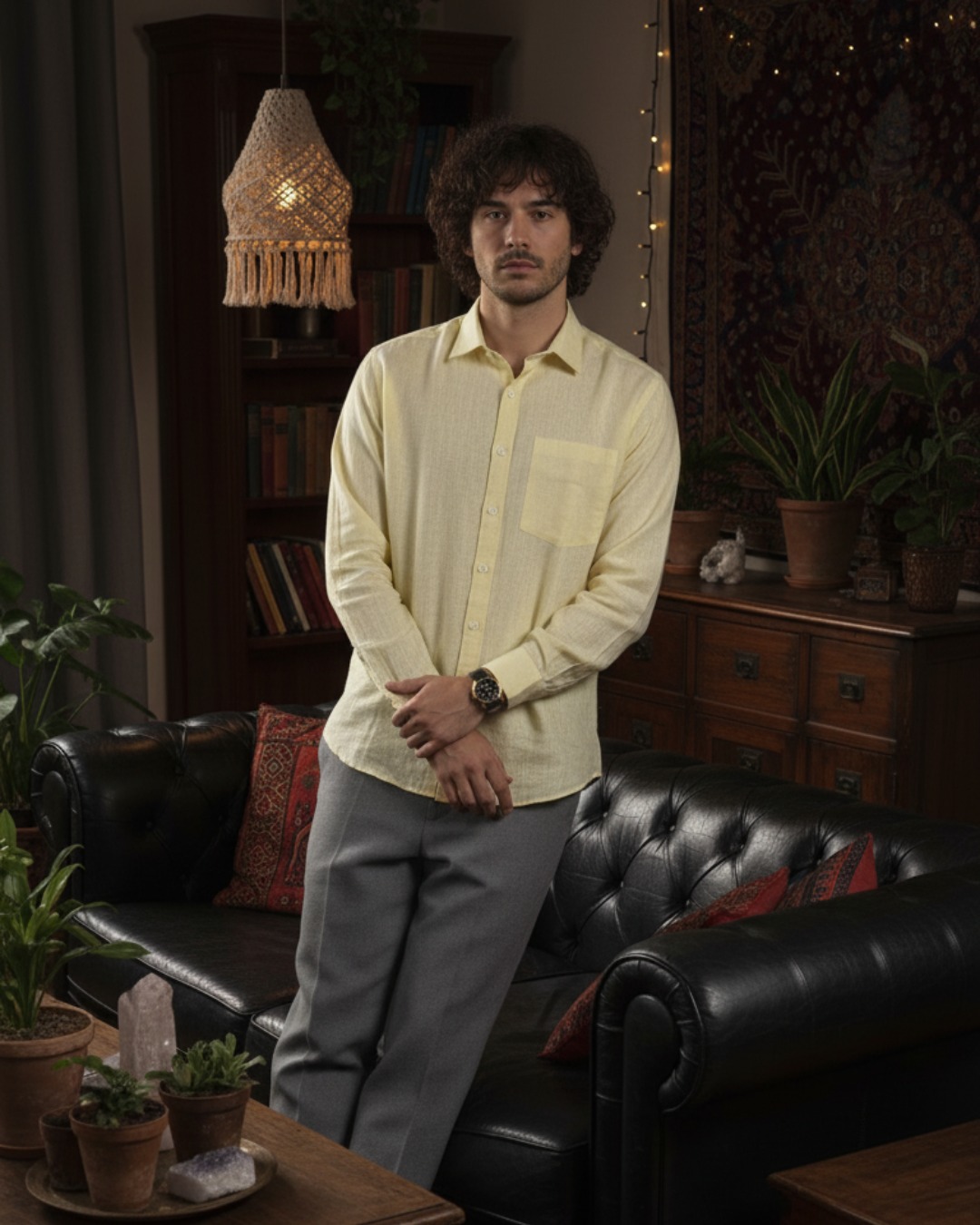 Pehanoge Golden Dawn Linen Shirt | Collector's Edition Linen Collection