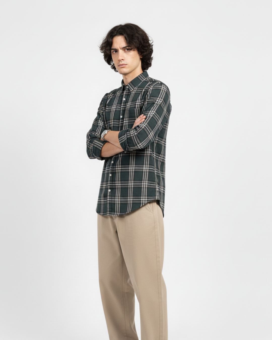 Highland Forest Brushed Cotton Shirt | The Winter Arc Shirts Collection | Pehanoge