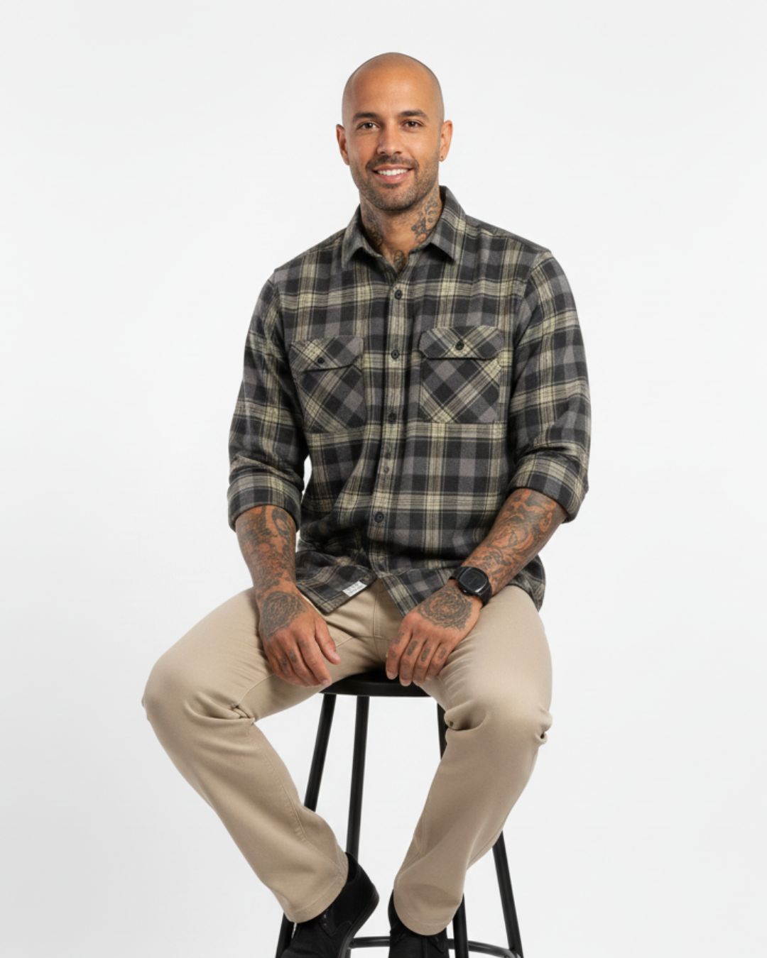 Ironwood Dusk Brushed Cotton Shirt | The Winter Arc Shirts Collection | Pehanoge - Image 5