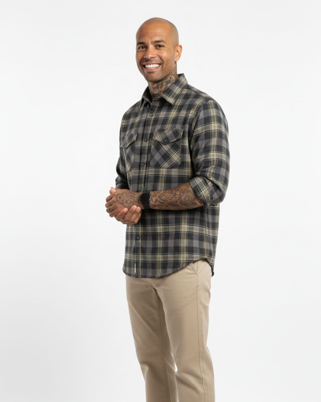 Ironwood Dusk Brushed Cotton Shirt | The Winter Arc Shirts Collection | Pehanoge - Image 3