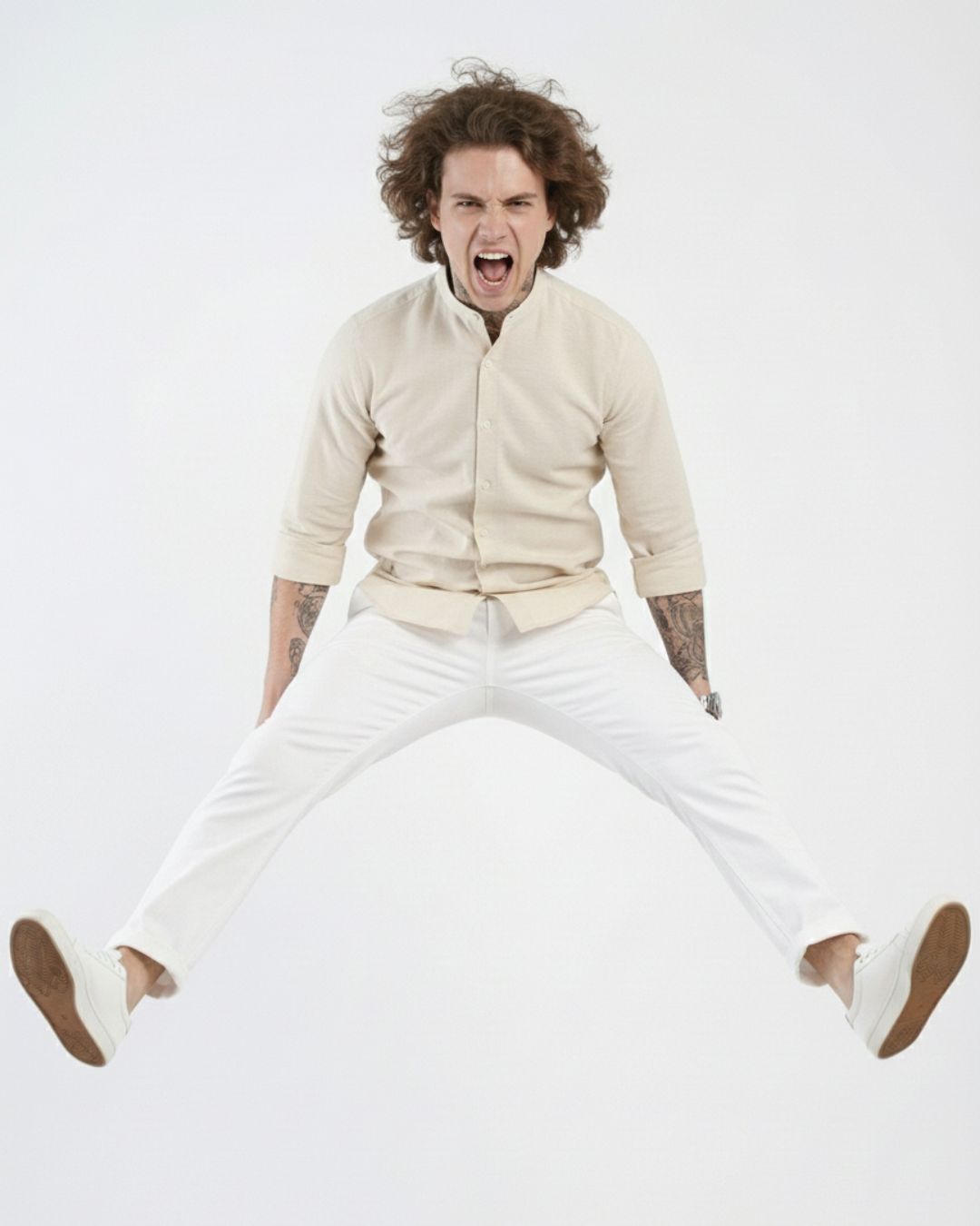 Ivory Drift Giza Cotton Shirt | Timeless Elegance | Collector’s Edition Solid Shirt | Pehanoge - Image 6