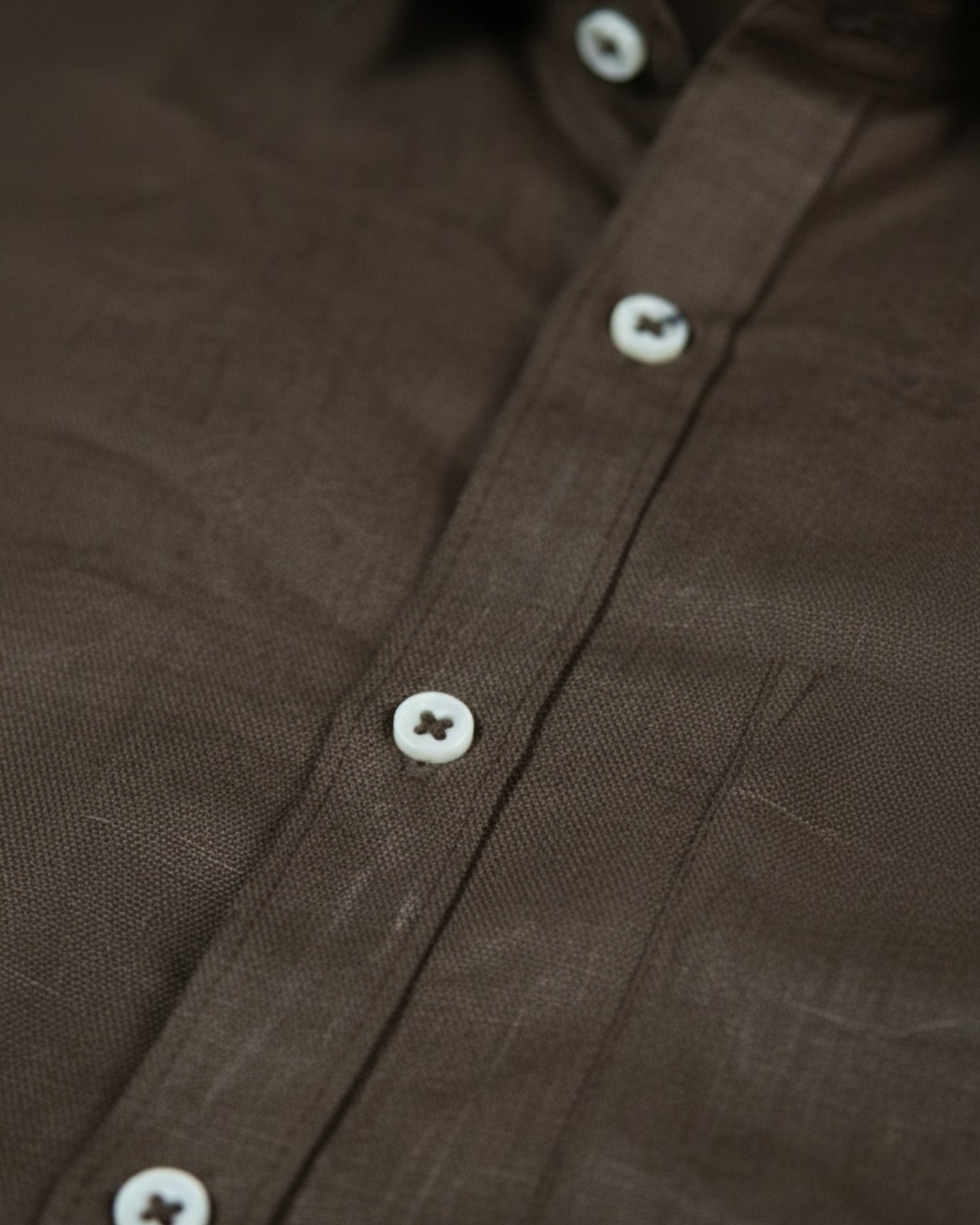 Pehanoge Mocha Linen Shirt | Collector's Edition Linen Collection - Image 6