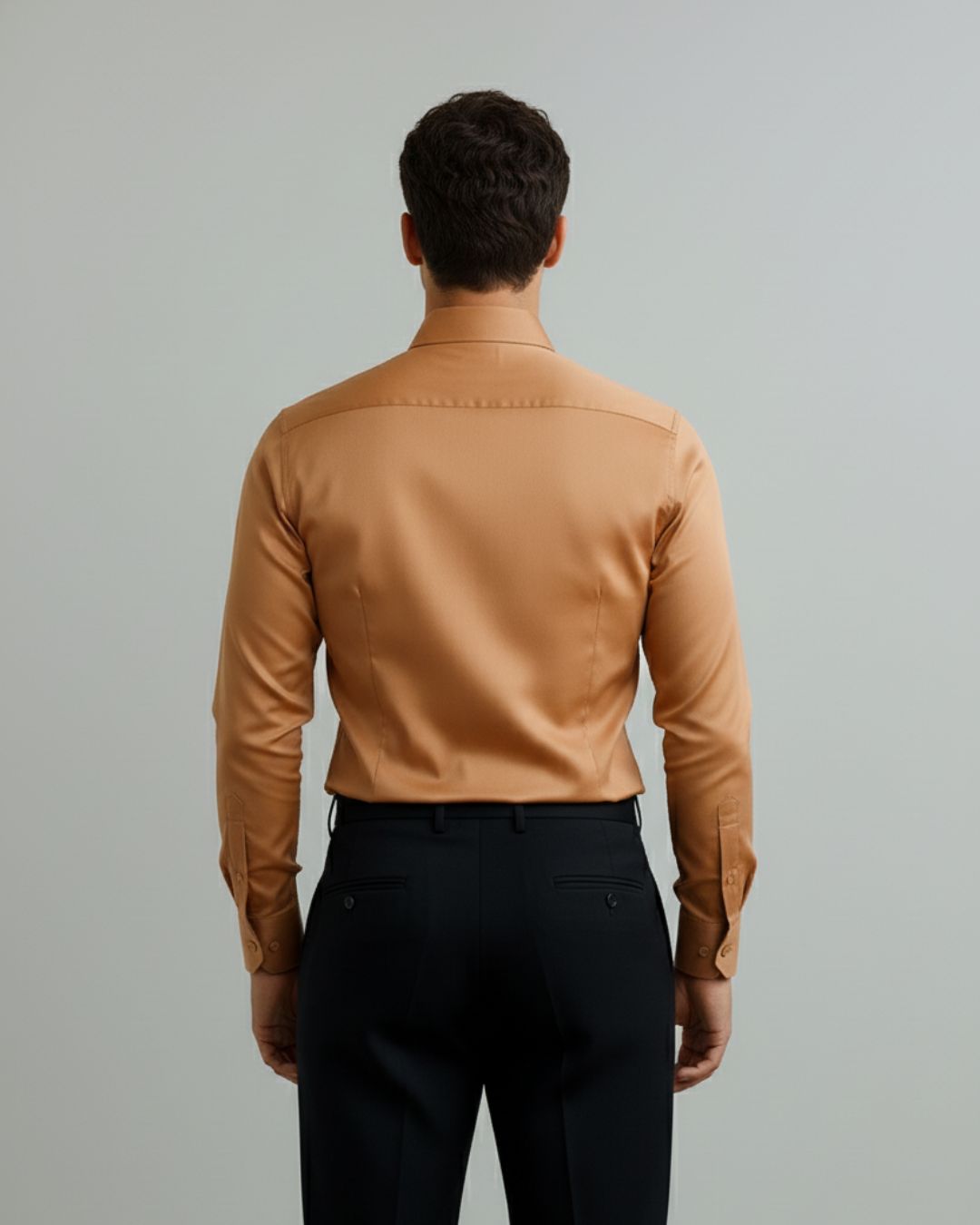 Pehanoge Regal Mane Giza Cotton Shirt | Signature Embroidery Collection - Image 5