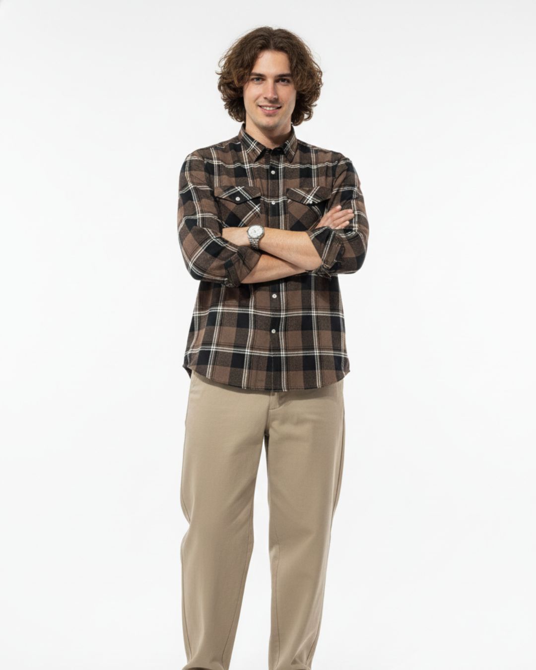 Rustic Ember Brushed Cotton Shirt | The Winter Arc Shirts Collection | Pehanoge