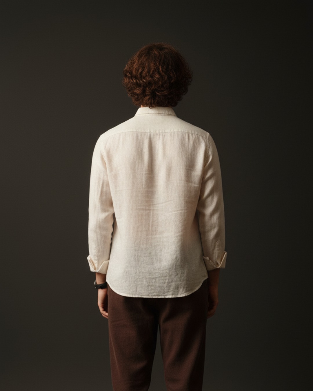Pehanoge Sandstone Linen Shirt | Collector's Edition Linen Collection - Image 5