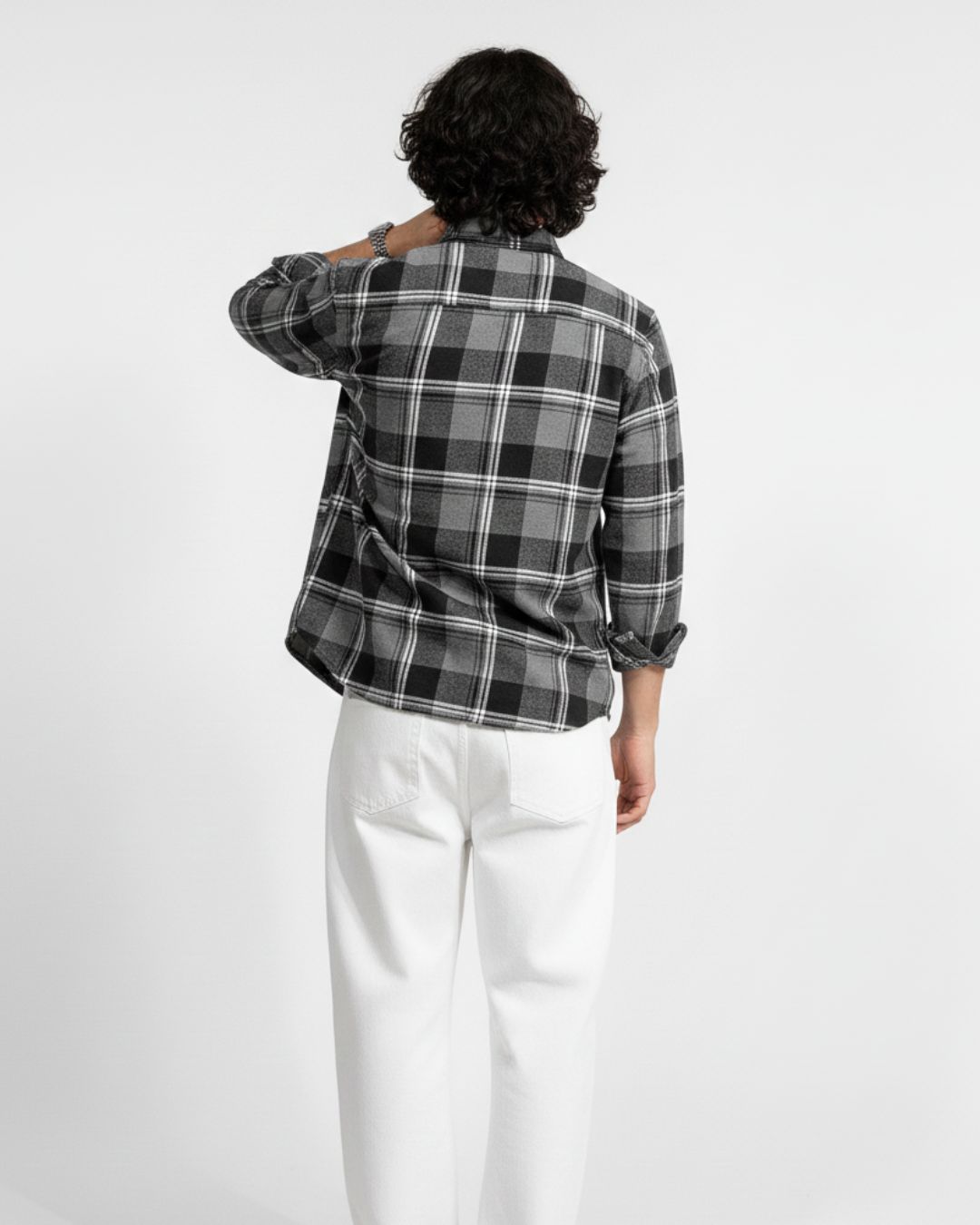 Urban Frost Brushed Cotton Shirt | The Winter Arc Shirts Collection | Pehanoge - Image 4